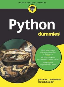 portada Python für Dummies (in German)