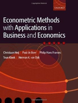portada Econometric Methods With Applications in Business and Economics (en Inglés)