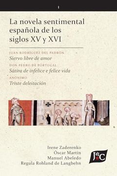 portada La Novela Sentimental Española de los Siglos xv y xvi