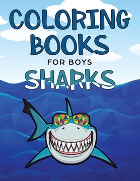 portada Shark Coloring Book (en Inglés)