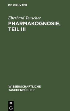 portada Pharmakognosie, Teil iii (in German)