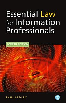 portada Essential Law for Information Professionals (en Inglés)