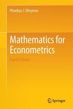 portada Mathematics for Econometrics