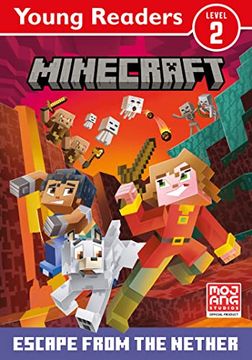 portada Minecraft Young Readers: Escape From the Nether! (en Inglés)