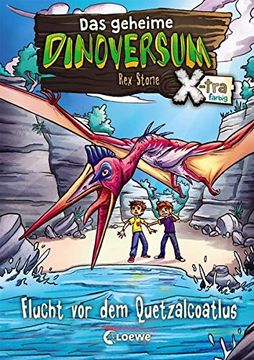 portada Das Geheime Dinoversum Xtra - Flucht vor dem Quetzalcoatlus (en Alemán)