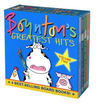boynton´s greatest hits,the going to bed book, horns to toes, opposites, but not the hippopotamus