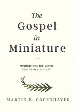 portada The Gospel in Miniature: Meditations for When you Have a Minute (in English)