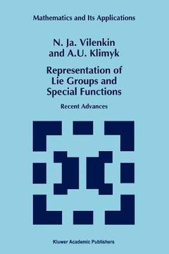 portada representation of lie groups and special functions: recent advances (in English)