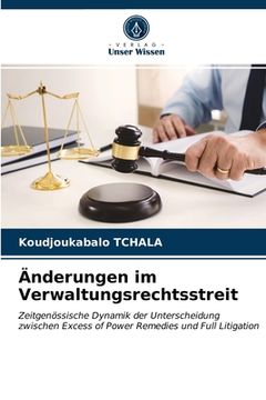 portada Änderungen im Verwaltungsrechtsstreit (in German)