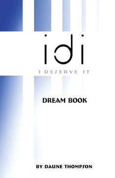 portada idi dream book 2nd edition: idi Adult Dream Book 2nd edition (in English)
