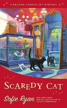 portada Scaredy cat (Second Chance cat Mystery) (en Inglés)