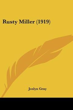 portada rusty miller (1919) (en Inglés)