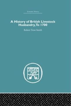 portada A History of British Livestock Husbandry, to 1700 (en Inglés)