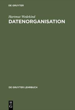 portada Datenorganisation (de Gruyter Lehrbuch)