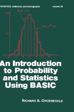 portada an introduction to probability and statistics using basic (en Inglés)