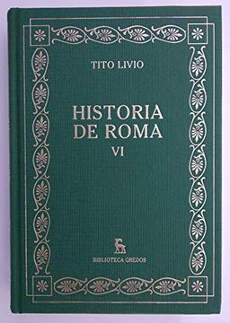 portada Tito Livio- Historia de Roma vi