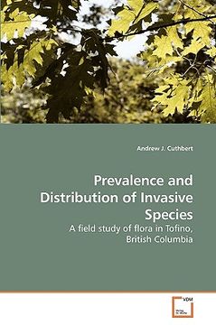 portada prevalence and distribution of invasive species (en Inglés)