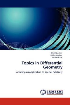 portada topics in differential geometry (en Inglés)