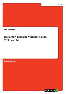 portada Das amerikanische Verhältnis zum Völkerrecht (German Edition)