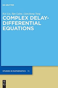 portada Complex Delay-Differential Equations (Studies in Mathematics) (en Inglés)