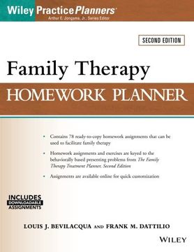 portada Family Therapy Homework Planner