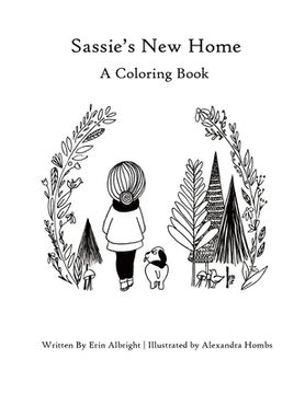 portada Sassie's New Home: A Coloring Book (en Inglés)