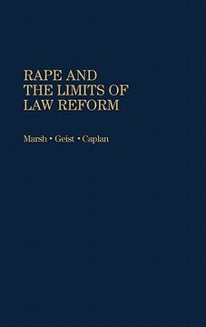 portada rape and the limits of law reform (en Inglés)