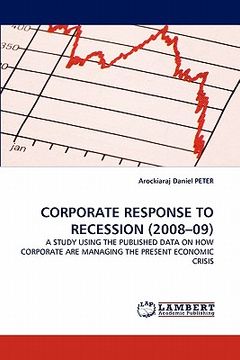 portada corporate response to recession (2008-09) (en Inglés)