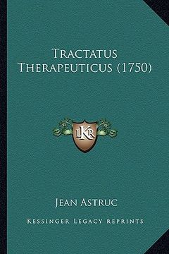 portada Tractatus Therapeuticus (1750) (en Latin)