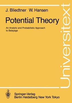 portada potential theory: an analytic and probabilistic approach to balayage (in English)