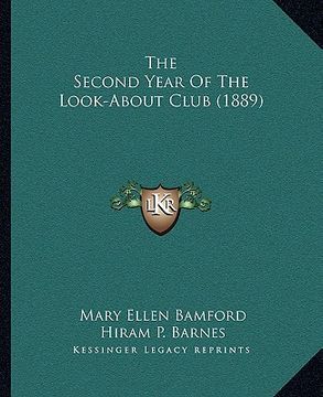 portada the second year of the look-about club (1889)