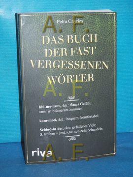 portada Das Buch der Fast Vergessenen Wörter. (in German)