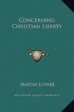 portada concerning christian liberty (in English)