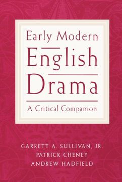 portada Early Modern English Drama: A Critical Companion (en Inglés)