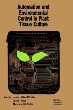 portada automation and environmental control in plant tissue culture