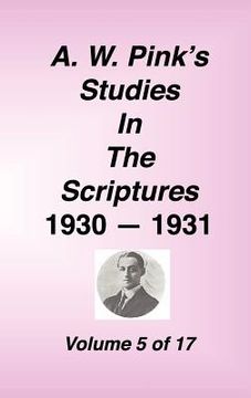 portada a. w. pink's studies in the scriptures, volume 05