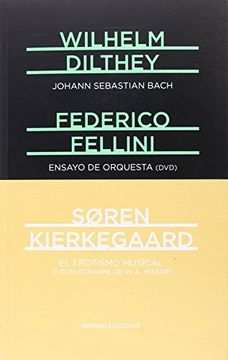 portada El Erotismo Musical. Ensayo de Orquesta (Dvd). Johann Sebastian Bach