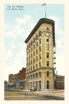 portada Vintage Journal Flat Iron Building, Fort Worth, Texas (en Inglés)