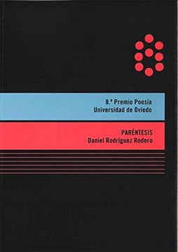 portada Paréntesis: 8. º Premio Poesía Universidad de Oviedo