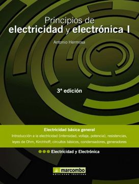 portada Principios de Electricidad y Electronica Tomo 1: Electricidad basica General (in Spanish)