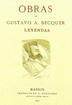 portada Obras de Gustavo a. Becquer. Leyendas (in Spanish)