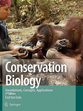 portada conservation biology: foundations, concepts, applications (en Inglés)