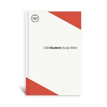 portada CSB Student Study Bible, Deep Coral Hardcover (en Inglés)
