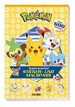 portada Pokémon: Superstarker Sticker- und Malspaß (in German)