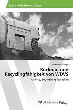 portada Rückbau und Recyclingfähigkeit von WDVS (German Edition)