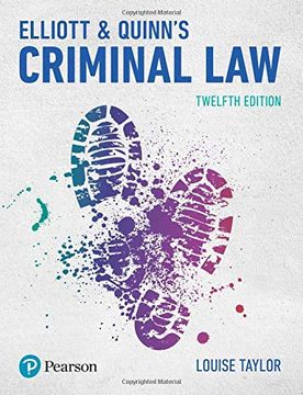portada Elliott & Quinn's Criminal law 