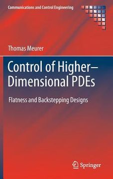 portada control of higher dimensional pdes (en Inglés)