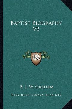 portada baptist biography v2 (en Inglés)