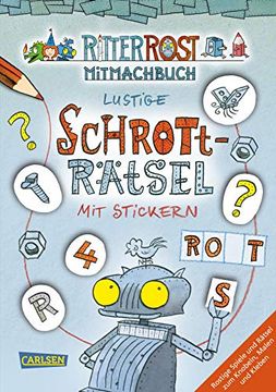 portada Ritter Rost: Ritter Rost: Lustige Schrott-Rätsel mit Stickern: Rostiger Rätsel- und Stickerspaß