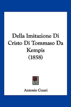 portada Della Imitazione Di Cristo Di Tommaso Da Kempis (1858) (in Italian)